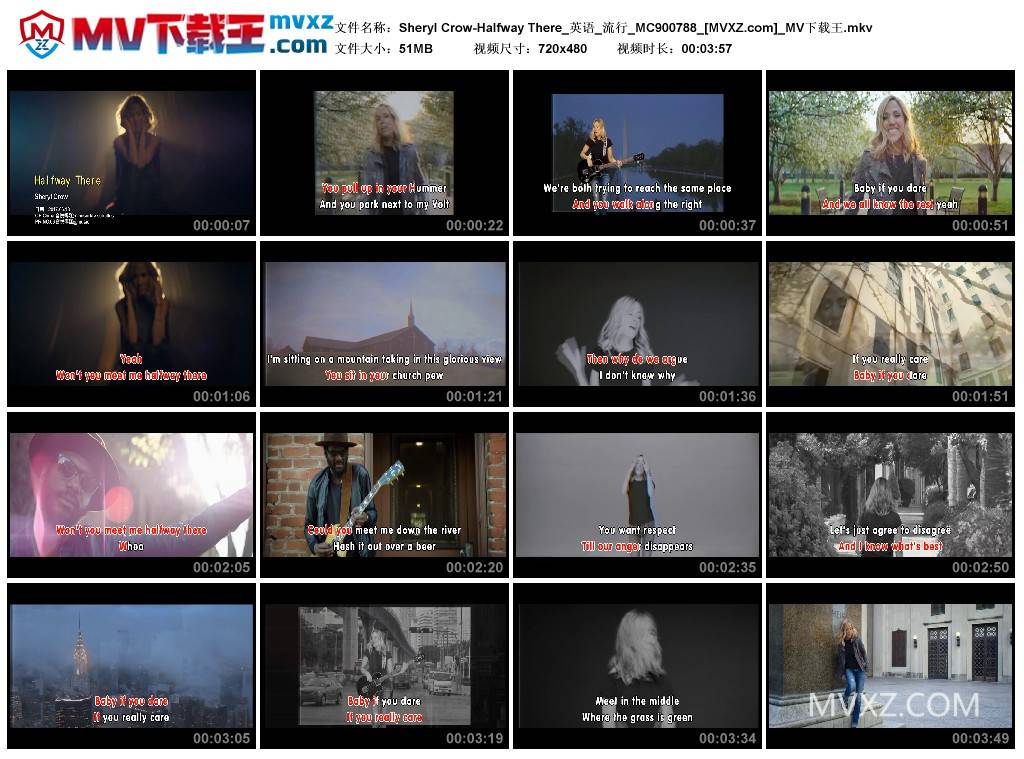 Sheryl Crow-Halfway There_英语_流行_MC900788